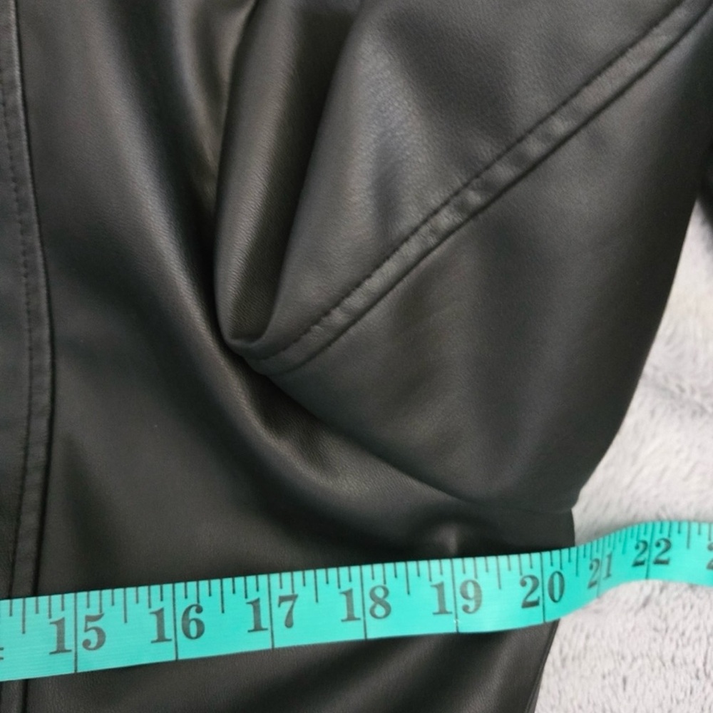 Zara Faux Leather Jacket - Picture 6 of 7